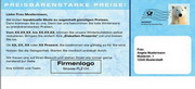 e-pm Mailingaktion - Artikel-Nr. 516705 Preisbärenstark - Mailing Aufkleber Winter