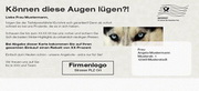e-pm Mailingaktion - Artikel-Nr. 516709 Augen lügen - Mailing Karte Winter