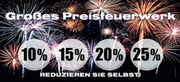 e-pm Mailingaktion - Artikel-Nr. 516713 Preisfeuerwerk - Mailing Aufkleber Jahresfinale