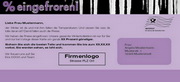 e-pm Mailingaktion - Artikel-Nr. 516729 Preise eingefroren - Mailing Karte Winter