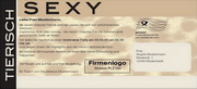 e-pm Mailingaktion - Artikel-Nr. 516773 Tierisch Sexy - Mailing Karte Herbst