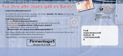 e-pm Mailingaktion - Artikel-Nr. 516783 Jeans-Aktion - Mailing Karte Hosenaktion