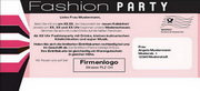 e-pm Mailingaktion - Artikel-Nr. 516795 Fashion Party - Mailing Karte Fashion-Party