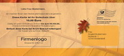 e-pm Mailingaktion - Artikel-Nr. 516815 Herbstgutschein - Mailing Karte Herbst