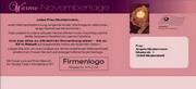 e-pm Mailingaktion - Artikel-Nr. 516842 warme Novembertage - Mailing Karte Vor-Advent