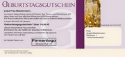 e-pm Mailingaktion - Artikel-Nr. 516850 Geburtstag - Mailing Karte Kundengeburtstag