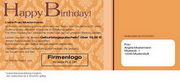 e-pm Mailingaktion - Artikel-Nr. 516857 Geburtstag - Mailing Karte Kundengeburtstag