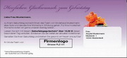 e-pm Mailingaktion - Artikel-Nr. 516863 Geburtstag - Mailing Karte Kundengeburtstag