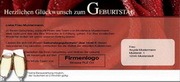 e-pm Mailingaktion - Artikel-Nr. 516865 Geburtstag - Mailing Karte Kundengeburtstag