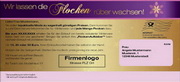 e-pm Mailingaktion - Artikel-Nr. 516891 Flocken - Mailing Aufkleber Winter