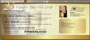 e-pm Mailingaktion - Artikel-Nr. 516950 Jubilumsaktion - Mailing Karte Jubilum