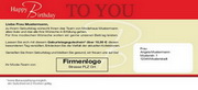 e-pm Mailingaktion - Artikel-Nr. 516967 Geburtstag - Mailing Karte Kundengeburtstag