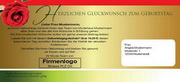 e-pm Mailingaktion - Artikel-Nr. 516978 Geburtstag - Mailing Karte Kundengeburtstag