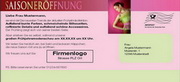 e-pm Mailingaktion - Artikel-Nr. 517024 Saisonerffnung - Mailing Karte 

frühjahr
