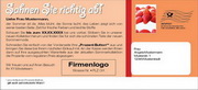 e-pm Mailingaktion - Artikel-Nr. 517076 Sahnen Sie ab - Mailing Karte Sommer