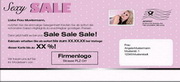 e-pm Mailingaktion - Artikel-Nr. 517086 sexy sale - Mailing Karte Sommer