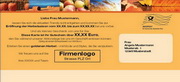 e-pm Mailingaktion - Artikel-Nr. 517108 goldener Herbst - Mailing Karte Herbst