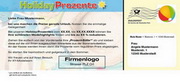e-pm Mailingaktion - Artikel-Nr. 517227 Holiday Prozente - Mailing Aufkleber 

Sommer