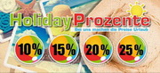 e-pm Mailingaktion - Artikel-Nr. 517227 Holiday Prozente - Mailing 

Aufkleber Sommer