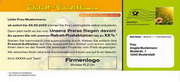 e-pm Mailingaktion - Artikel-Nr. 517285 Pusteblume - Mailing Aufkleber 

Sommer