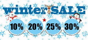 e-pm Mailingaktion - Artikel-Nr. 517322 Winter Sale - Mailing Aufkleber Winter