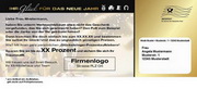 e-pm Mailingaktion - Artikel-Nr. 517323 neue Jahr - Mailing Aufkleber Jahresfinale