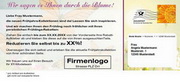 e-pm Mailingaktion - Artikel-Nr. 517329 Durch die Blume - Mailing Aufkleber 

frühjahr