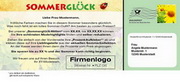 e-pm Mailingaktion - Artikel-Nr. 517330 Sommerglck - Mailing Aufkleber 

Sommer