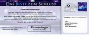 e-pm Mailingaktion - Artikel-Nr. 517361 Das Beste - Mailing Aufkleber Jahresfinale