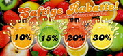 e-pm Mailingaktion - Artikel-Nr. 517368 Saftige Rabatte - Mailing 

Aufkleber Sommer