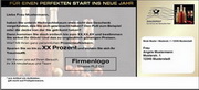 e-pm Mailingaktion - Artikel-Nr. 517370 perfekter Start - Mailing Aufkleber Jahresfinale