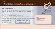 e-pm Mailingaktion - Artikel-Nr. 616223 Saison Opening - Mailing Maxikarte Herbst