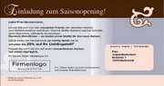 e-pm Mailingaktion - Artikel-Nr. 616623 Saisonopening - Mailing Maxikarte Herbst