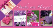 e-pm Mailingaktion - Artikel-Nr. 616645 Dankeschn - Mailing Maxikarte Muttertag