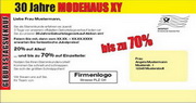 e-pm Mailingaktion - Artikel-Nr. 616648 Geburtstagsverkauf - Mailing Maxikarte Jubilum
