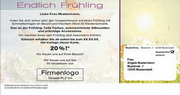e-pm Mailingaktion - Artikel-Nr. 616660 Endlich fürhling - Mailing Maxikarte 

frühjahr