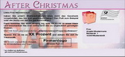 e-pm Mailingaktion - Artikel-Nr. 616711 After Christmas Sale - Mailing Aufkleber Jahresfinale