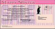 e-pm Mailingaktion - Artikel-Nr. 616723 Happy Winter Sale - Mailing Maxikarte Winter