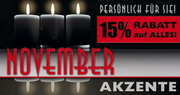 e-pm Mailingaktion - Artikel-Nr. 616727 November Akzente - Mailing Maxikarte Vor-Advent