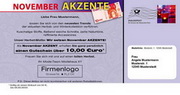 e-pm Mailingaktion - Artikel-Nr. 616728 November Akzente - Mailing Maxikarte Vor-Advent