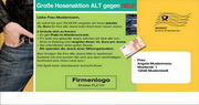 e-pm Mailingaktion - Artikel-Nr. 616746 Hosenaktion - Mailing Maxikarte fr Dialogpost