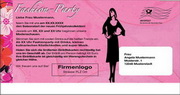 e-pm Mailingaktion - Artikel-Nr. 616750 Fashion-Party - Mailing Maxikarte fr Dialogpost