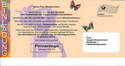 e-pm Mailingaktion - Artikel-Nr. 616752 Fashion-Party - Mailing Maxikarte fr Dialogpost