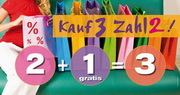 e-pm Mailingaktion - Artikel-Nr. 616787 Kauf 3 Zahl 2 - Mailing Maxikarte Kauf-3-Zahl-2