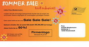 e-pm Mailingaktion - Artikel-Nr. 616796 Sommer Sale - Mailing Maxikarte 

Sommer