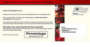 e-pm Mailingaktion - Artikel-Nr. 616827 Roter Teppich - Mailing Maxikarte Herbst