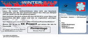 e-pm Mailingaktion - Artikel-Nr. 616878 Happy Winter Sale - Mailing Aufkleber Winter