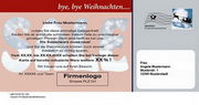 e-pm Mailingaktion - Artikel-Nr. 616882 Bye bye Weihnachten - Mailing Maxikarte Jahresfinale