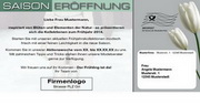 e-pm Mailingaktion - Artikel-Nr. 616920 Saison Erffnung - Mailing Maxikarte 

frühjahr