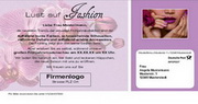 e-pm Mailingaktion - Artikel-Nr. 616944 Lust auf Fashion - Mailing Maxikarte 

frühjahr